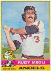 1976 Topps Baseball Cards      254     Rudy Meoli